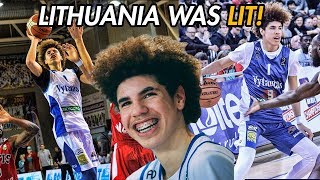 LaMelo Ball Career Lithuania Highlights 16YearOld PRO Dominates For Vytautas 🔥 [upl. by Short]