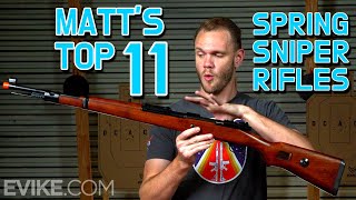 Best Airsoft Spring Sniper Rifles [upl. by Eneres]