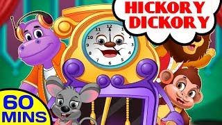 Hickory Dickory Dock Nursery Rhyme  Poem Lyrics amp Video For Kids 2018 [upl. by Elesig]