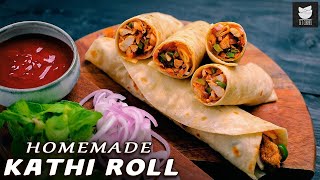 Juicy Chicken Rolls  Chicken Wrapped in Roti  Chicken Kathi Roll By Varun Inamdar  Get Curried [upl. by Aowda271]