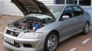 Automatic EVO Mitsubishi Lancer Evolution VII GTA Review  PerformanceCars [upl. by Ylrak864]