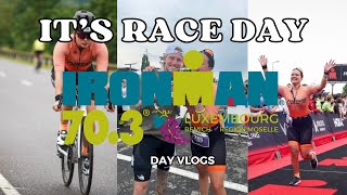 ITS RACE DAY IRON MAN 703 DAY VLOGS BIKE CHECK IN  IRON MAN VILLAGE [upl. by Teena111]