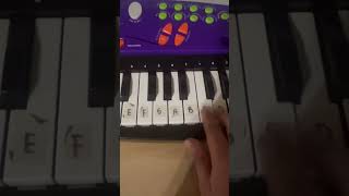 Palm tree panic in piano [upl. by Eceinahs]