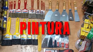 SETOR DE PINTURA  PRODUTOS QUE VOCÊ DEVE TER NA SUA LOJA MATERIAL DE CONSTRUÇÃOFERRAGENS [upl. by Harbard]