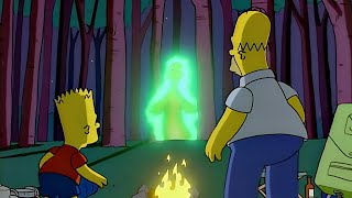 Bart y Homero en el bosque de noche Los simpson capitulos completos en español latino [upl. by Robbin]