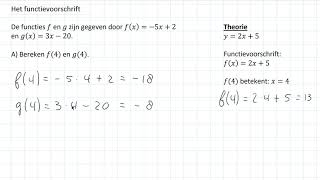 Het functievoorschrift 3 HAVO amp 3 VWO [upl. by Ahsiya]