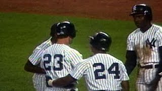 BOSNYY Mattingly hits recordsetting grand slam [upl. by Ennobe]