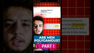 Are we polygamous What does science say Part 1 facts ytshorts marriagevalue naturalfamily [upl. by Jarietta]