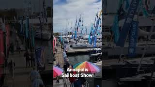 At the Annapolis Sailboat Show 2022 [upl. by Grossman]