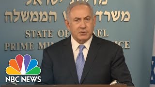 Benjamin Netanyahu On Iran Deal Decision Israel Fully Supports President Donald Trump  NBC News [upl. by Drye]