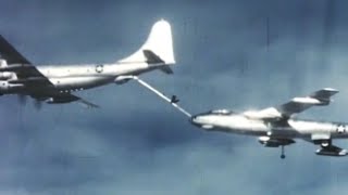 KC97 Stratofreighter Refuels B47 and B52  Boeing Classics [upl. by Gilberta57]