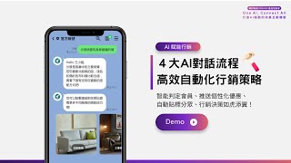 行銷操作繁瑣又耗時？✨網訊電通 Flow Chat AI行銷工具，4大對話流程實現行銷自動化 [upl. by Quintie]