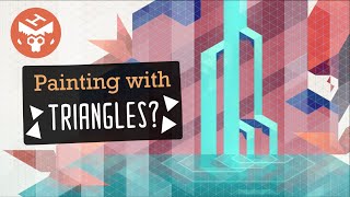 Painting with Triangles  Speed Art in Hexels 3 [upl. by Oakes]