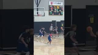 Caddo vs Rock Creek 23 HLB rebound layup score basketball shorts [upl. by Thacker]