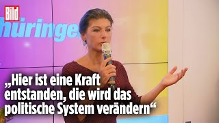 Wahl in Thürungen Sahra Wagenknecht nach BSWErfolg [upl. by Jade]