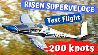 RISEN 915 SUPERVELOCE  Porto Aviation Group  Full Test Flight [upl. by Garret]