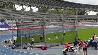 Emily best Discus at the Handisport open in Paris [upl. by Alamap203]