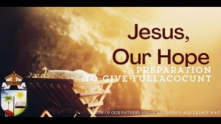 PREPARE TO GIVE FULL ACCOUNT anglicanchurch sundayservice [upl. by Uzziel409]