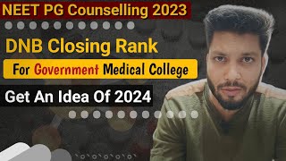 neet pg 2023 cut off  DNB cut off neet pg 2023  neet pg 2023 closing rank [upl. by Mehta]