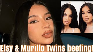 ELSY amp MURILLO TWINS FEUDING❗️ [upl. by Cohlier]