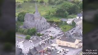 Ballyhaunis CoMayo Ireland  my hometown a view from the sky [upl. by Antoinette]