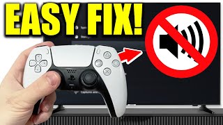 How To Fix No Sound Through TV On PS5 Best Method [upl. by Einaled995]