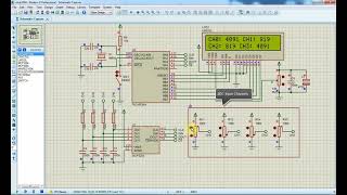 PIC16F84A Reads Analog Voltages From MCP3204 12 bit SPI ADC [upl. by Yttel]