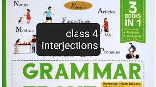 class 4interjectionsgrammar trove army public school [upl. by Drucilla990]