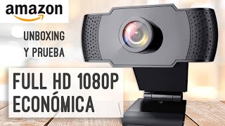 Webcam 1080p barata de Amazon ¿Será FullHD La ponemos a prueba [upl. by Ragas]