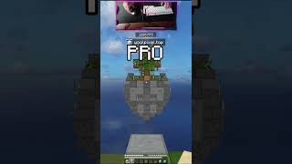 NOOB BRIDGE VS PRO BRIDGE VS HACEKR BRIDGE minecraft dragclicking shorts [upl. by Carlock]