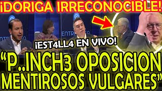 ¡IRRECONOCIBLE DORIGA EST4LL4 EN VIVO NO DEJABA DE INSULTARLOS [upl. by Plumbo410]