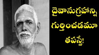 Ramana Maharshi about Daivanugraham [upl. by Eanehs]