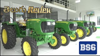 2020 John Deere 5105 40 HP Tractor 4WD Detailed Review in Telugu  Features  Engine Performance [upl. by Nahallac]