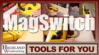 MagSwitch Starter Kit and Featherboard Woodworking Magnetic Jigs [upl. by Drarreg]