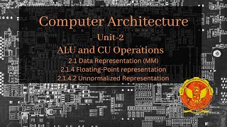 2142 Unnormalized representation  UNIT 2  IT402  Computer Architecture  RGPV [upl. by Naik]