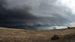 Supercell Timelapse Port Pirie 03 Oct 17th 2024 [upl. by Roselani]