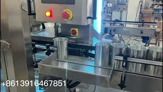 Automatic 2 nozzle milk powder baby powder can filling machine [upl. by Amein]