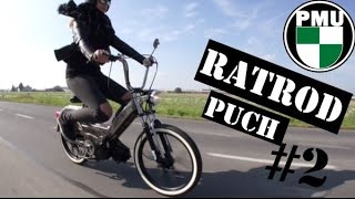 Puch RATROD Maxi 2 mit 70cc Airsal und Testdrive [upl. by Zigmund]