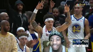 Jazz vs Warriors Highlights Reaction [upl. by Guthrey]