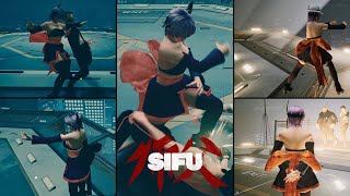 Sifu Mod  DOA Ayane Clears Sifu Tiger Arena 4 All Gold Stamps [upl. by Sheepshanks820]