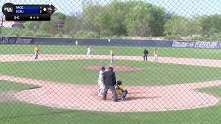 SCSU Baseball Highlights vs Pace University [upl. by Nodlew725]