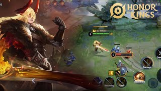 Li Xin domination gameplay Melawan hero top tier Allain  Honor of Kings [upl. by Sessler]