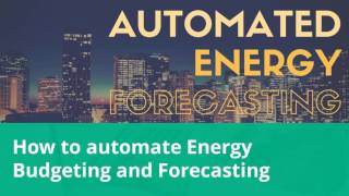 Forecasting Energy Consumption and Cost [upl. by Hsirk208]