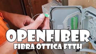 Come OpenFiber porta a casa la Fibra Ottica FTTH in modo facile [upl. by Aronle]