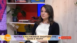 Rudina Hajdari Gjuha e trupit që i ‘ nxjerr zbuluar’ politikanët shqiptar [upl. by Amsed]