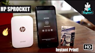 HP Sprocket Portable Smartphone Instant Printer [upl. by Rikahs358]