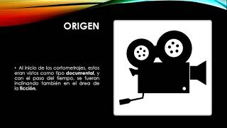 El cortometraje Origen y características [upl. by Naugan]