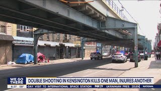 Officials Barricade declared after deadly double shooting erupts in broad daylight in Kensington [upl. by Earal]