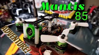 Mantis 85 FPV amp LOS Adventure with DVR from RedPawz EV800 Pro [upl. by Ogawa]