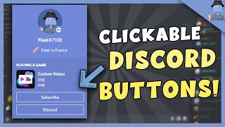 How To Add CLICKABLE BUTTONS To Your Discord Status Premid [upl. by Neeli]